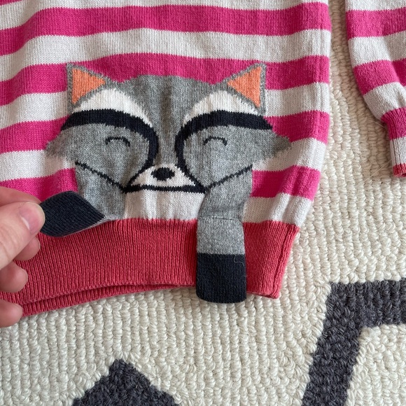 Bonnie Mob Toddler Raccoon Sweater 18-24 Month - Picture 3 of 7